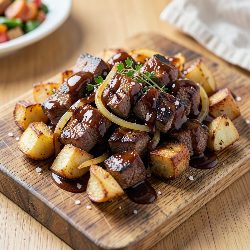 BBQ Beef Hash Recipe: Smoky Potato-Crusted Crunch With Juicy Beef Bites