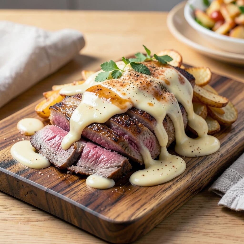 Arby's Beef and Cheddar at Home Recipe: Crispy Potato Stacks and Juicy Beef