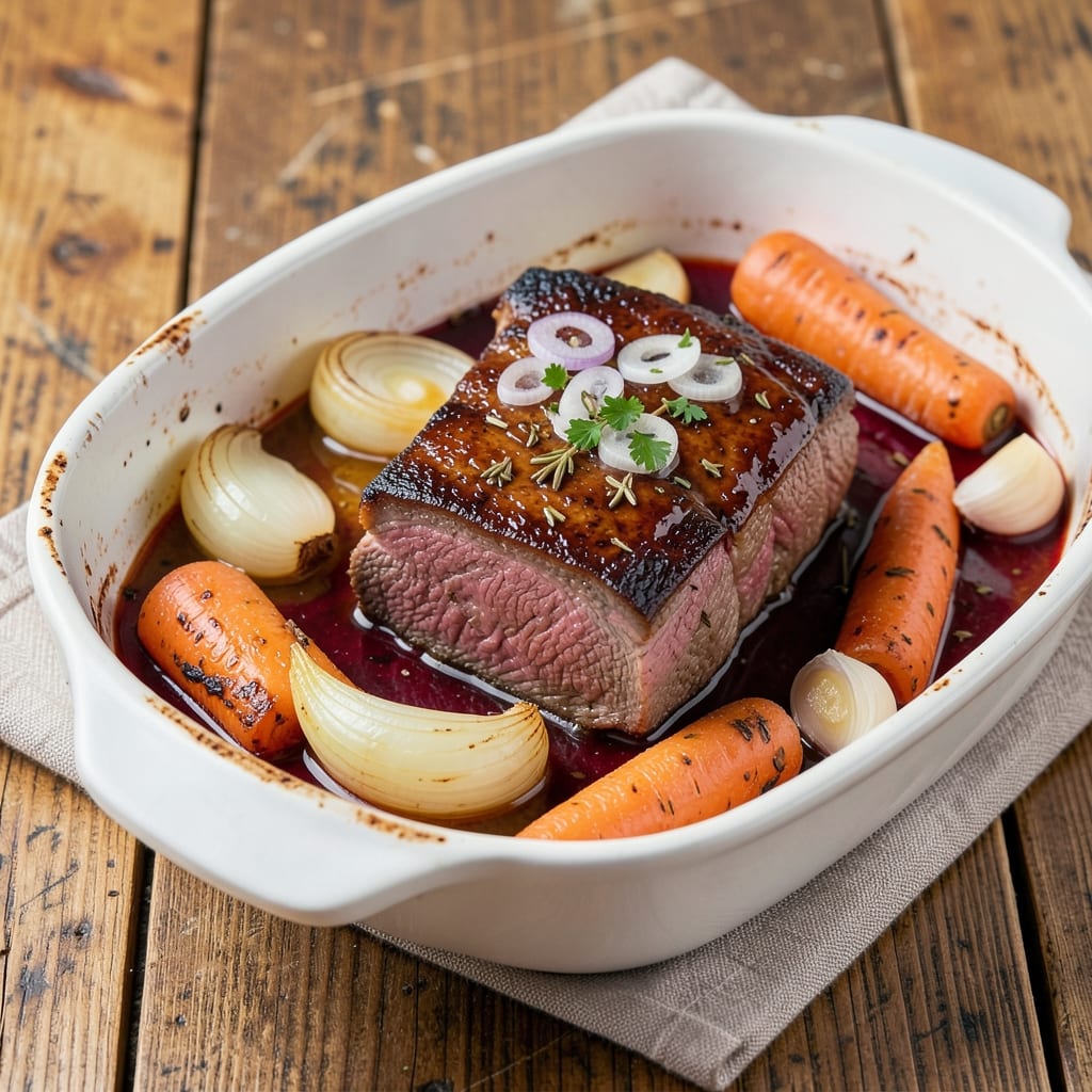 Angus Beef Crockpot Recipe: Deep Umami Braise With Caramelized Fond