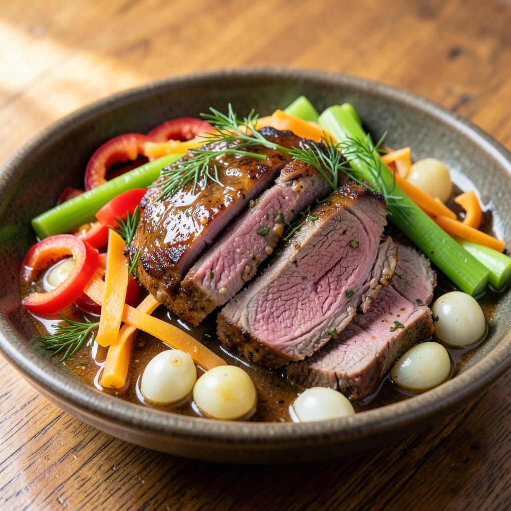 Al's Beef Giardiniera Recipe: Slow-Braised Spice and Vinegar Crunch