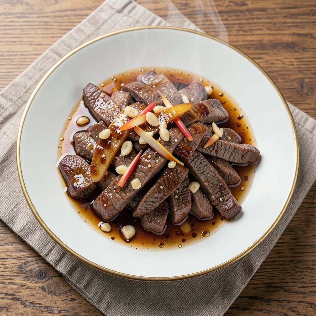 Authentic Shaking Beef Recipe: Wok-Tossed Silky Ribbons With Charred Aroma