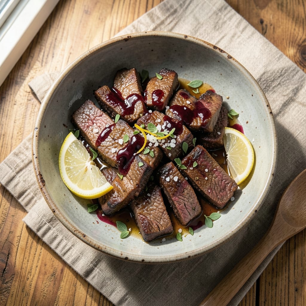 Authentic Beef Souvlaki Recipe: Grilled Skewers With Charred Lemon Zest