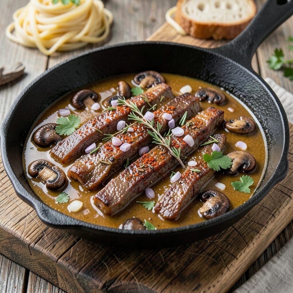 Backpacking Beef Stroganoff Recipe: One-Pot Creamy Mushroom Magic for Campfire Dinners