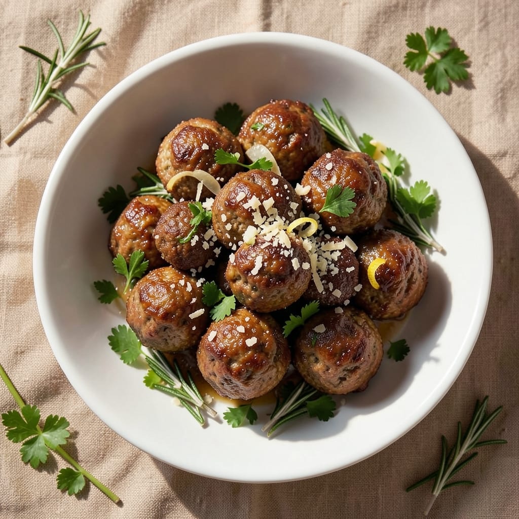Angus Beef Meatballs Recipe: Herb-Crusted Richness in 25 Minutes