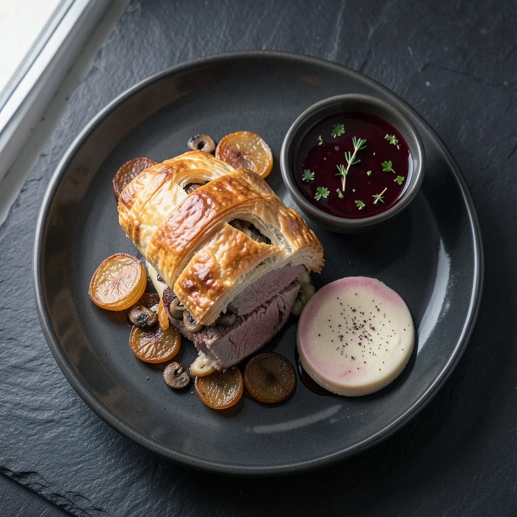 72 Hour Beef Wellington Recipe: Puff Pastry Gold and Silky Beef Harmony
