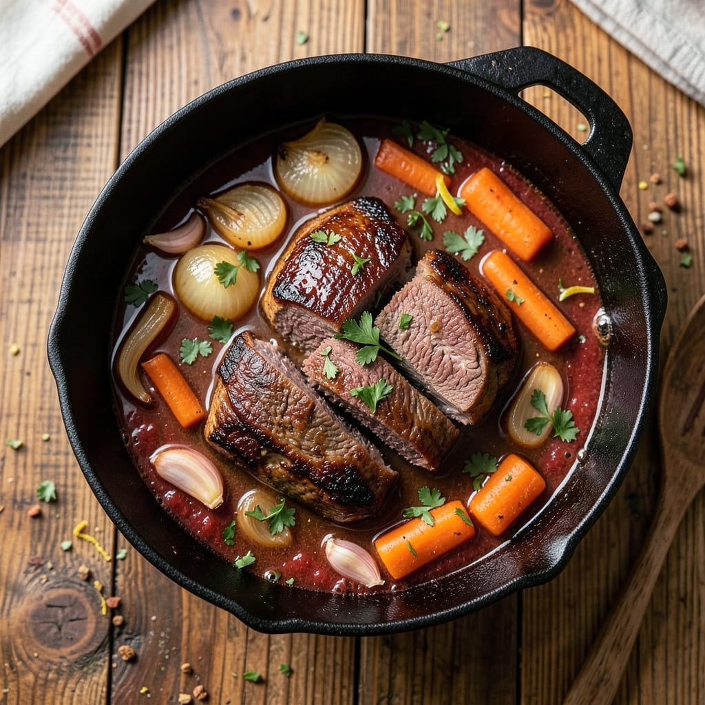 Basic Beef Stew Recipe Without Wine: Deep Umami Simmer Without Alcohol