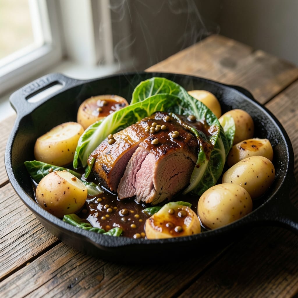 Authentic Irish Corned Beef and Cabbage Recipe Slow Cooker: Stout-Braised Richness With Crispy Potato Topping
