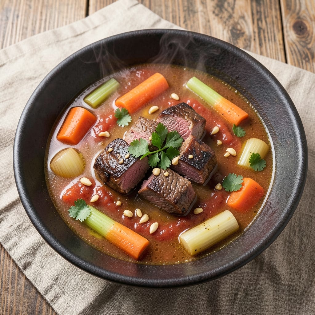 Basic Beef Soup Recipe: One-Pot Umami Depth in 40 Minutes