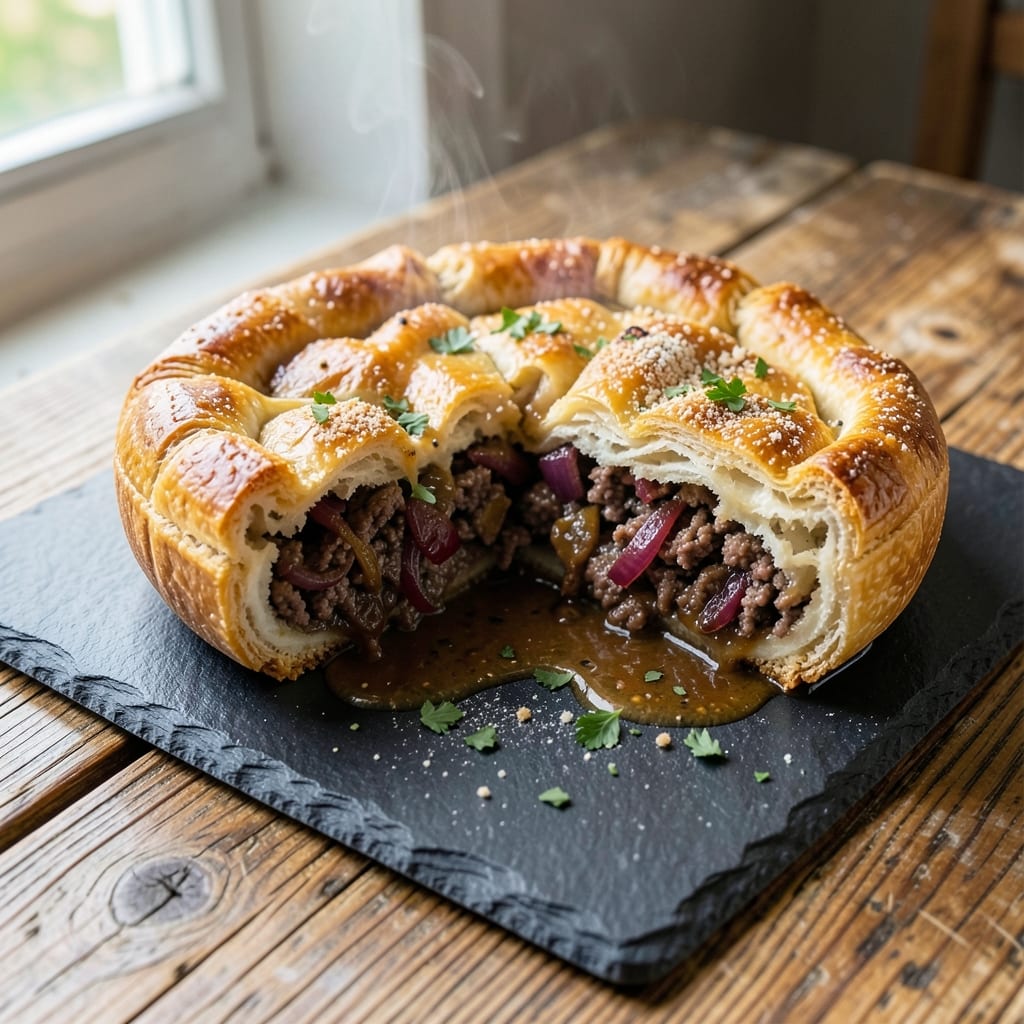Aussie Beef Mince Pies Recipe: Golden Pastry Crusts with Savory Meat Filling