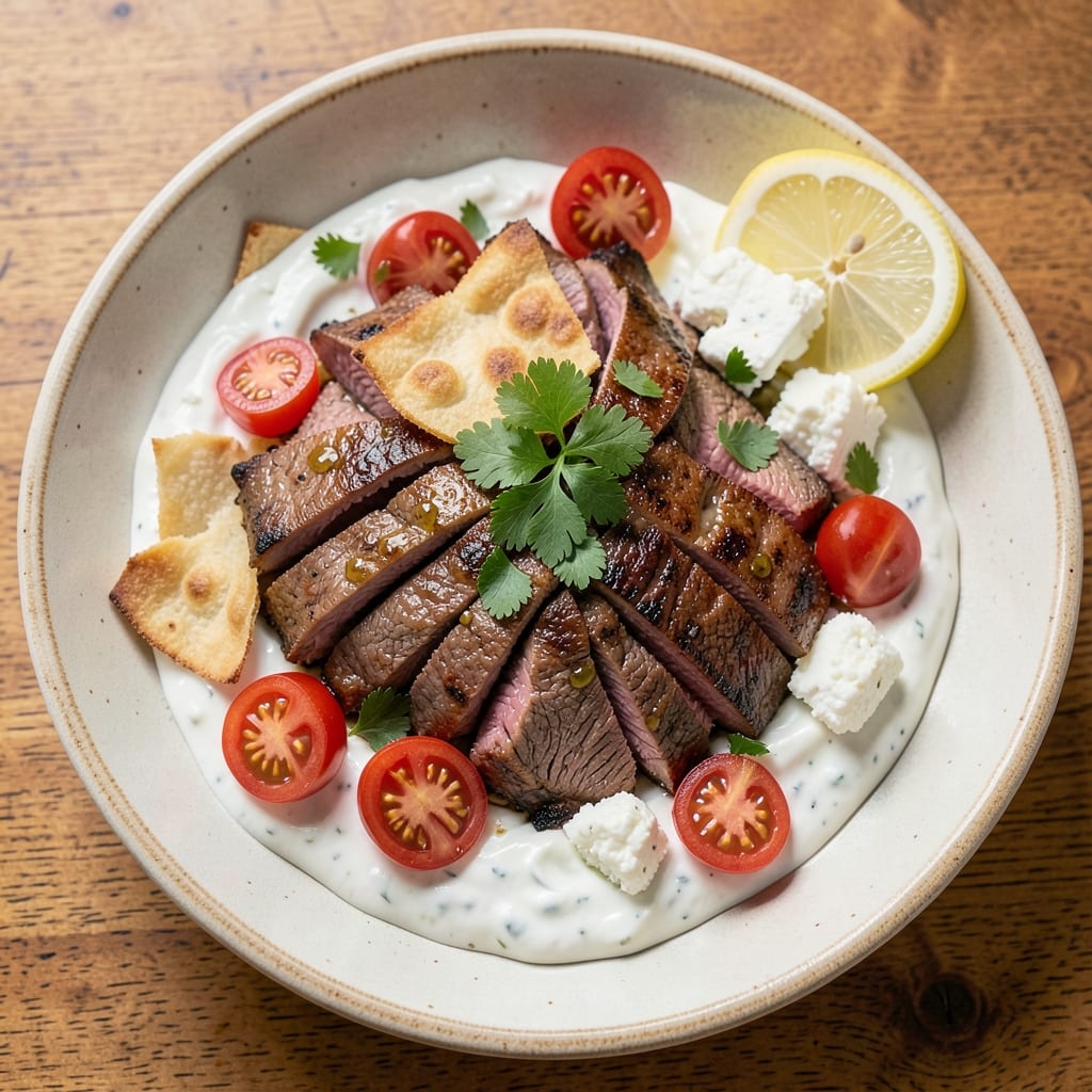 Authentic Beef Gyro Recipe: Grilled Spice-Kissed Meat with Warm Pita Wraps