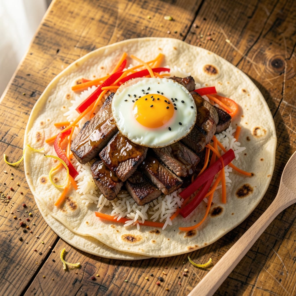 Asian Beef Wraps Recipe: Sizzling Stir-Fry Fillings With Crispy Rice Edges