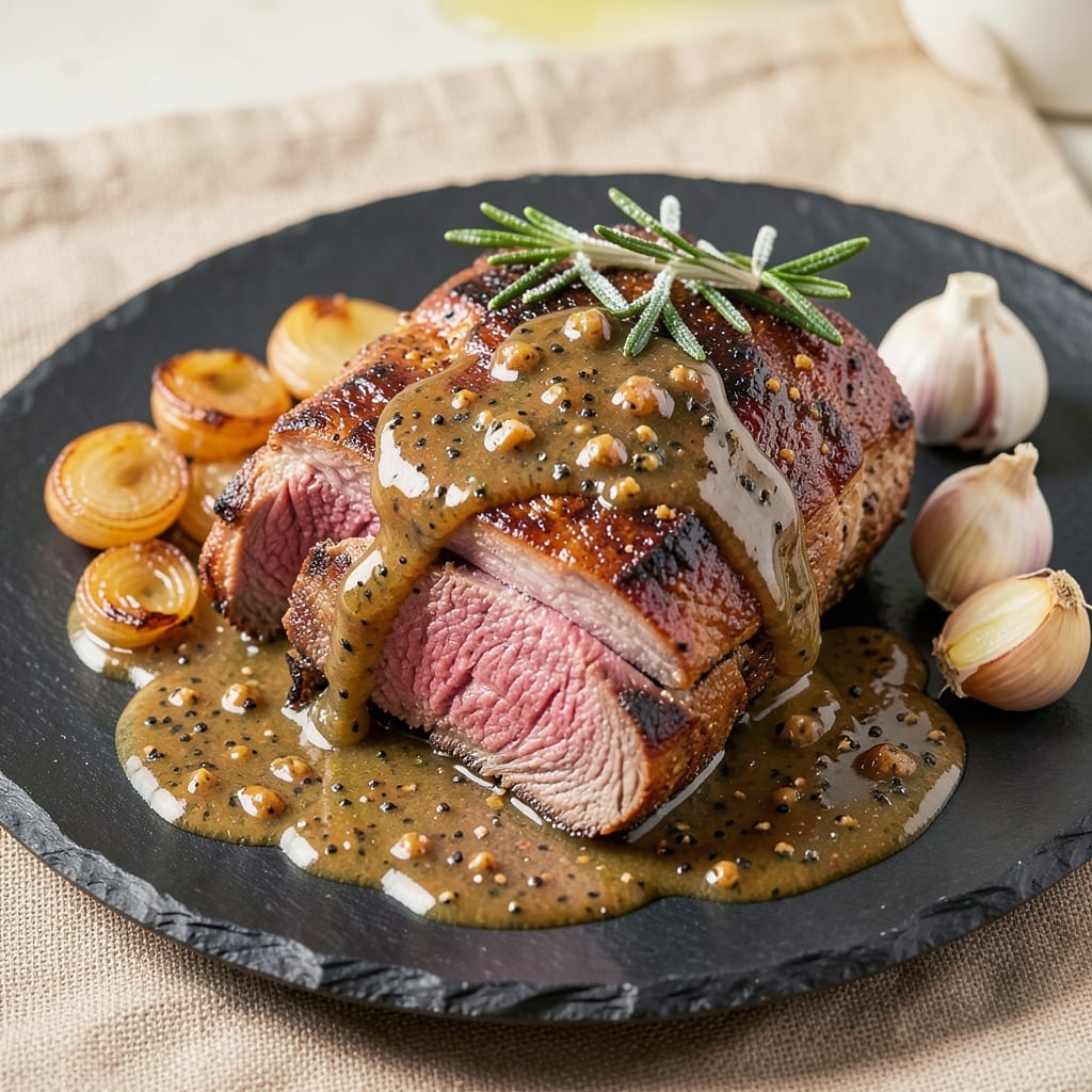 Airfryer Roast Beef Recipe: Crispy Bark, Juicy Pink Core in 30 Minutes