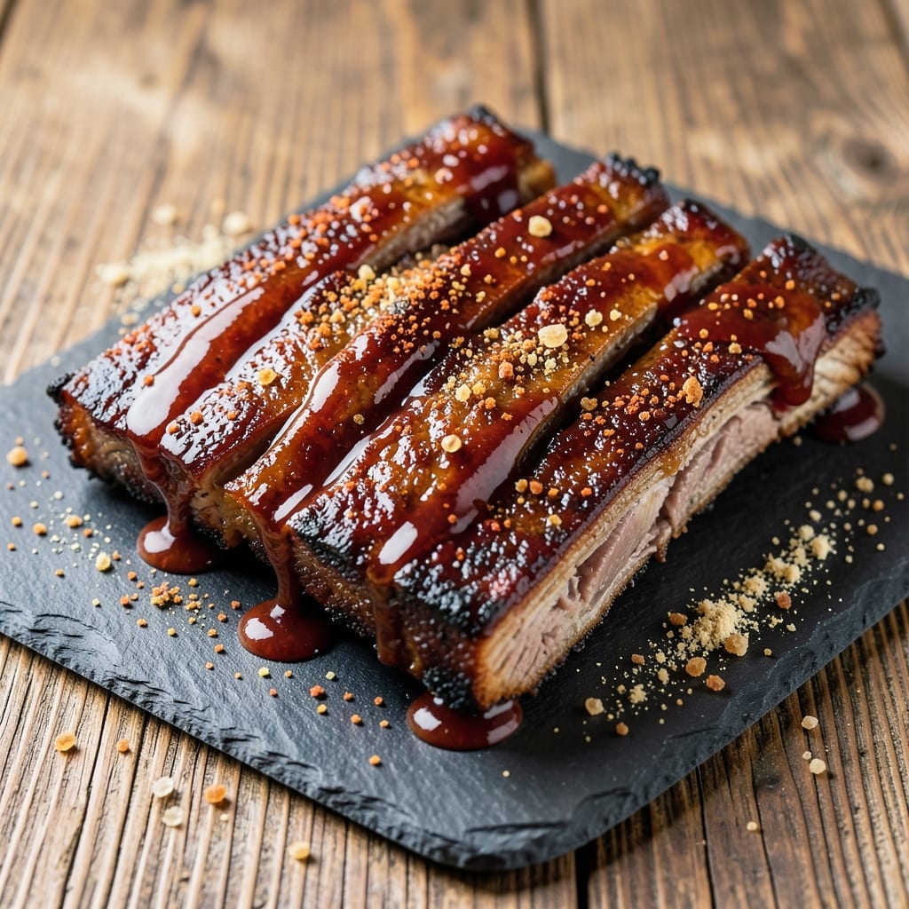 Baked BBQ Beef Ribs Recipe: Crispy Bark Meets Sticky-Sweet Fall-Off-The-Bone Meat