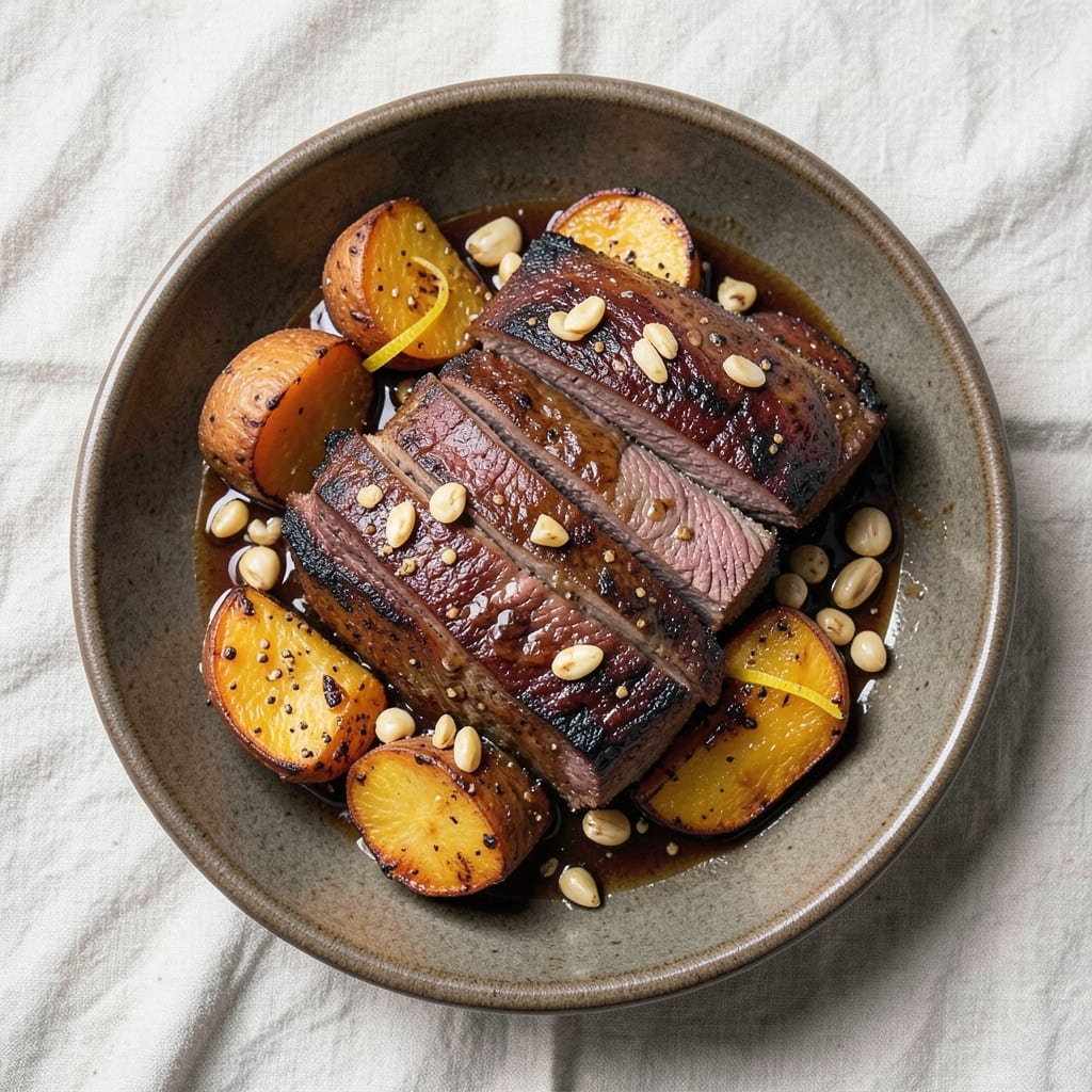 Baked Sweet Potato and Beef Recipe: Smoky Spice Roast with Caramelized Sweetness