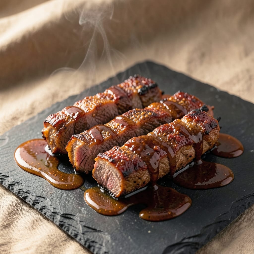 BBQ Beef Sticks Recipe: Crispy-Crusted Chews with Smash-Style Texture