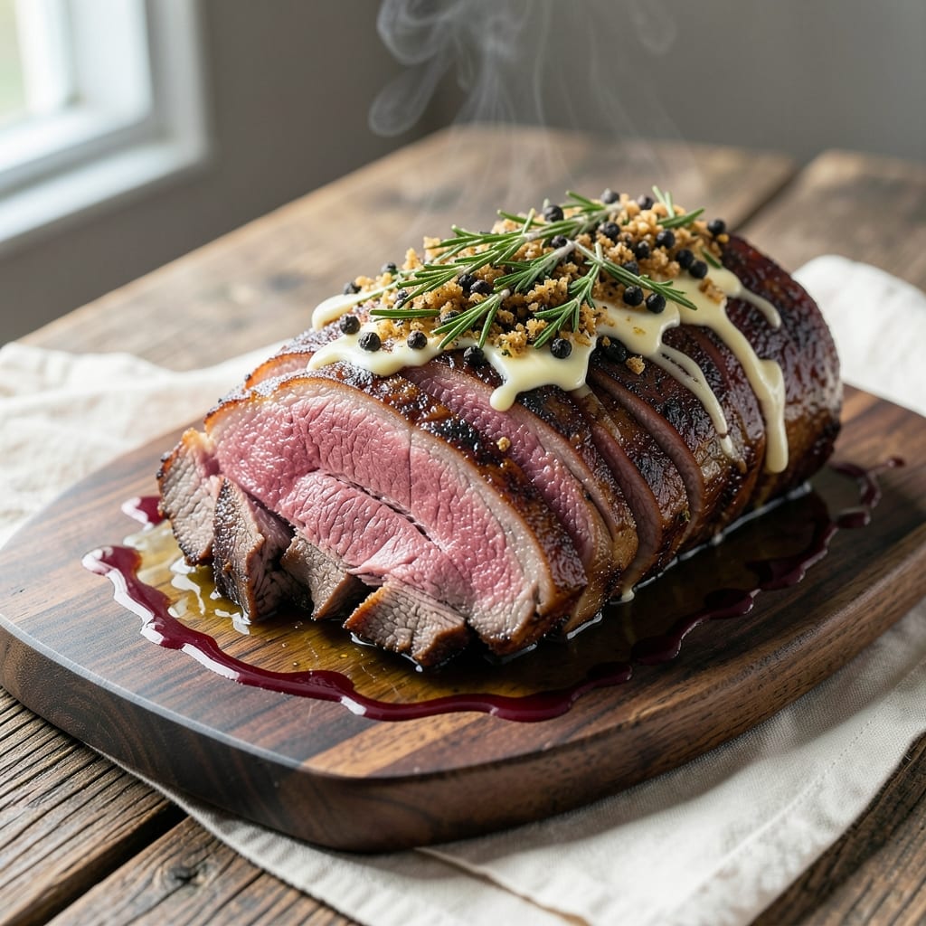 Angus Beef Prime Rib Roast Recipe: Buttery Marbling Shines Through Crispy Crust