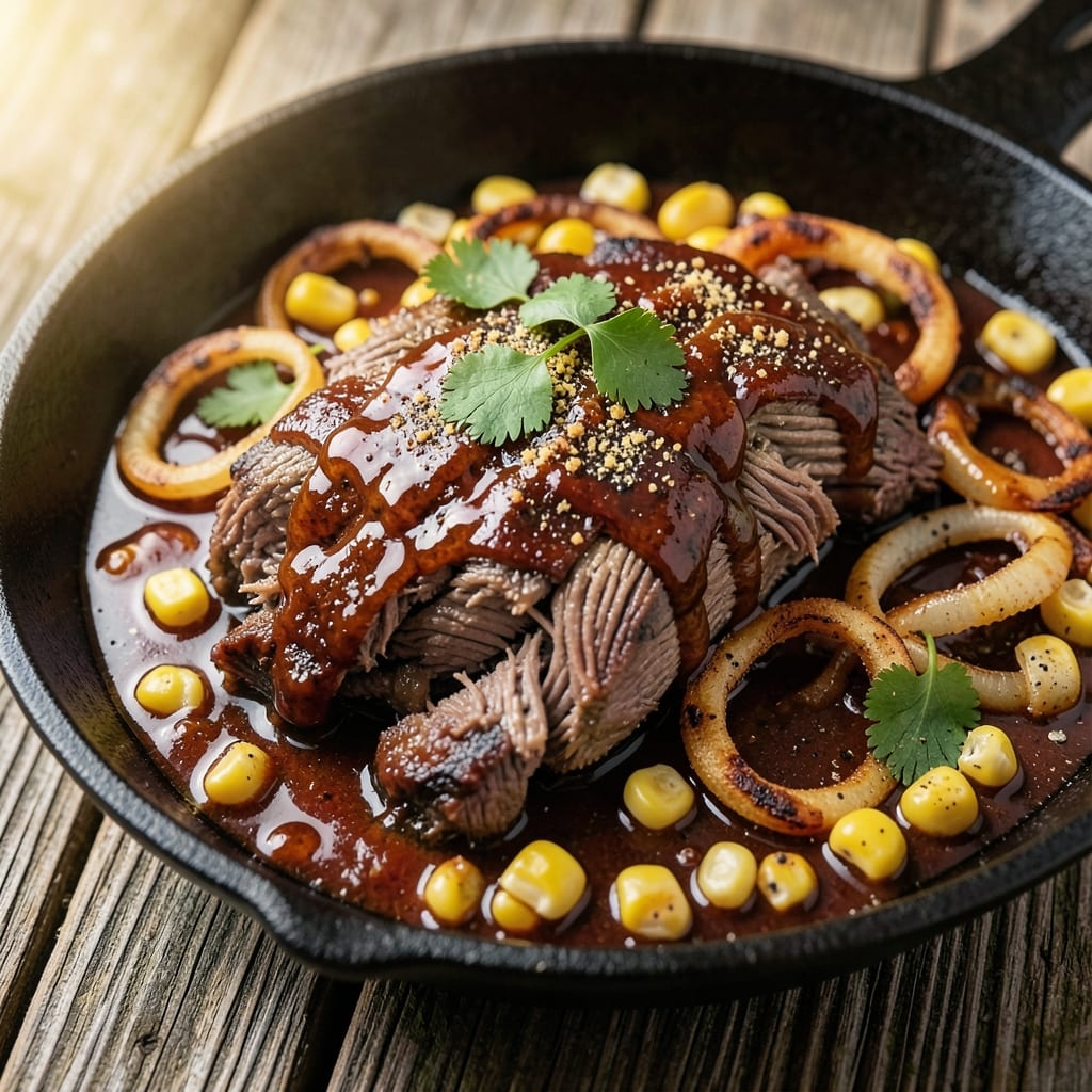 BBQ Chopped Beef Recipe: Smoky-Spiced Slow-Cooked Crunch in 6 Hours
