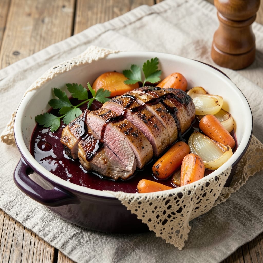Balsamic Braised Beef Recipe: Deep Umami Gloss From Slow Simmered Vinegar