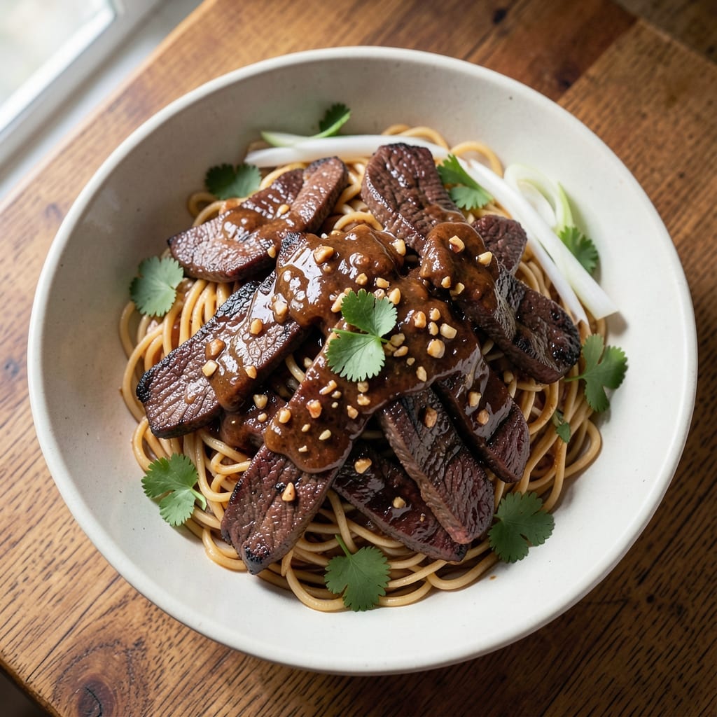 BBQ Beef Noodles Recipe: Smoky-Sweet Wok Perfection in 30 Minutes