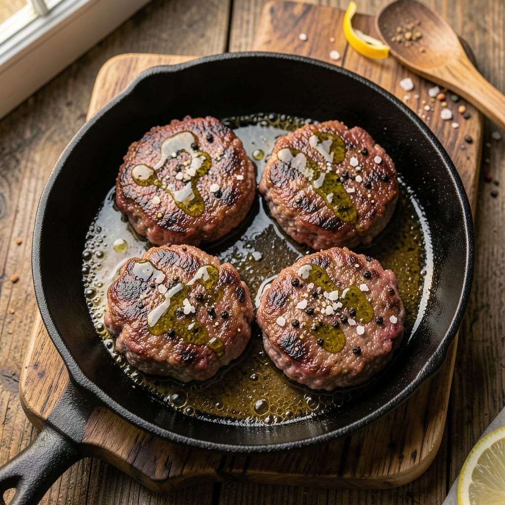 Authentic Beef Patties Recipe: Handcrafted Juiciness With Smoky Umami Crust