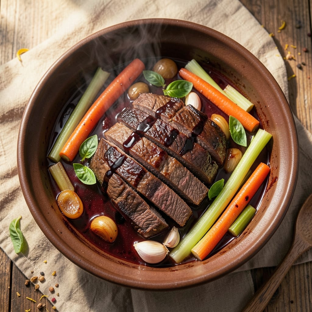 Balsamic Beef Stew Slow Cooker Recipe: Deep Umami Braise With Caramelized Balsamic Crust