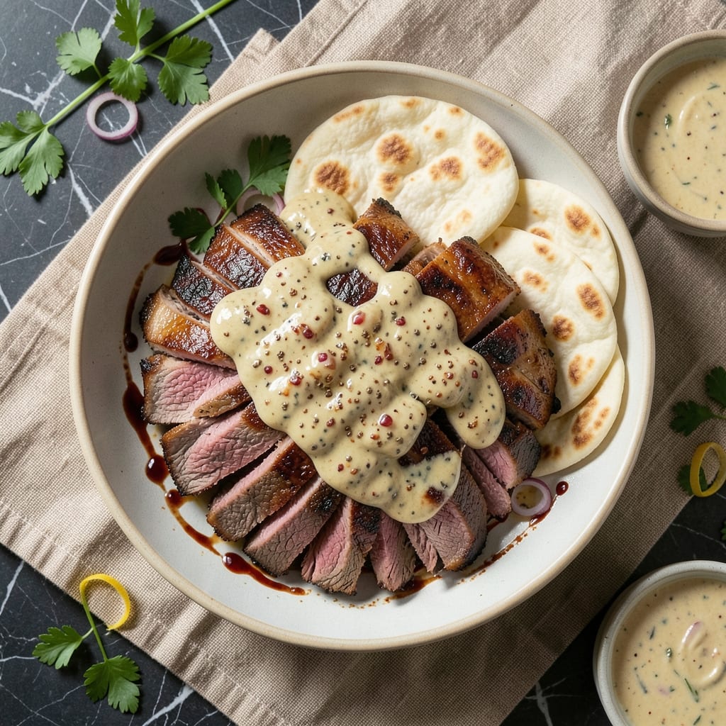 Baked Beef Shawarma Recipe: Spiced Yogurt-Marinated Crust With Tender Layers