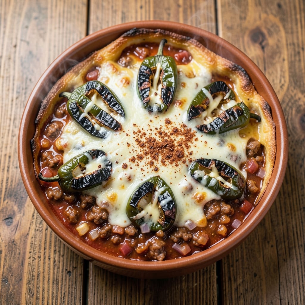Baked Beef Chili Relleno Casserole Recipe: Cheesy Stuffed Pepper Pot That Feeds a Crowd