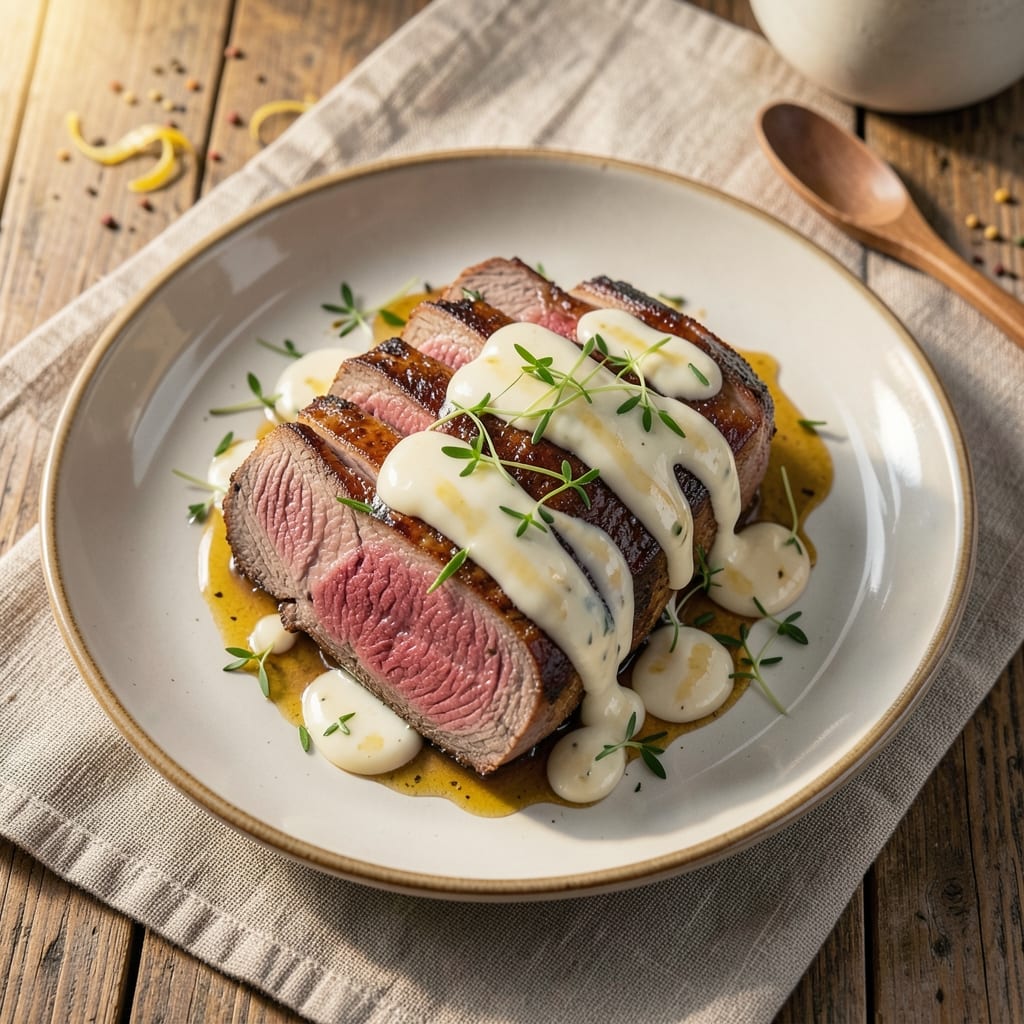 Barefoot Contessa Beef Tenderloin With Horseradish Sauce Recipe: Herb-Crusted Elegance with Zesty Kick