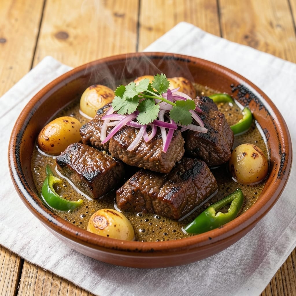 Bangladeshi Beef Bhuna Recipe: Deep-Fried Onion Crunch and Slow-Simmered Spice Harmony
