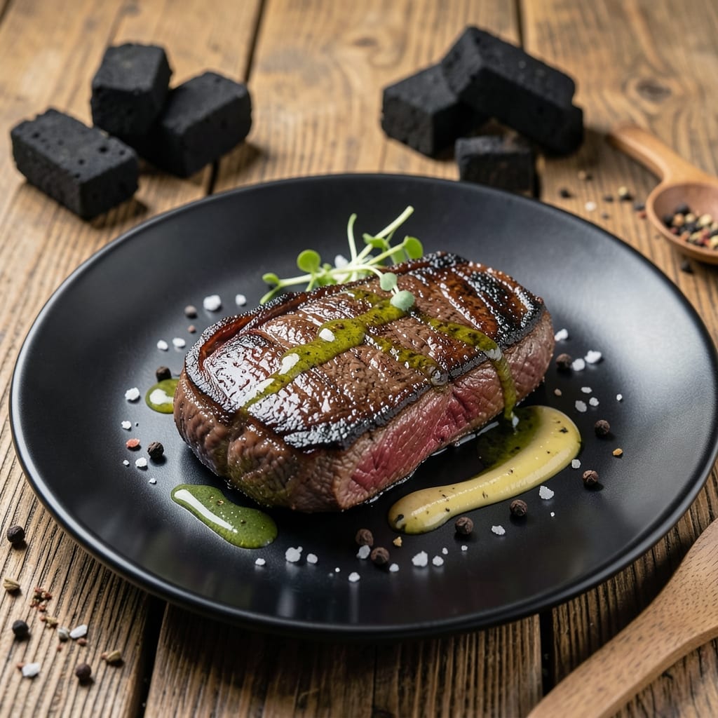 Australian Beef Steak Recipe: Charcoal-Grilled Crust with Buttery Center