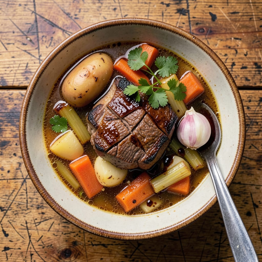 BBQ Beef Soup Recipe: Smoky Depth and Hearty Chunks in One Pot