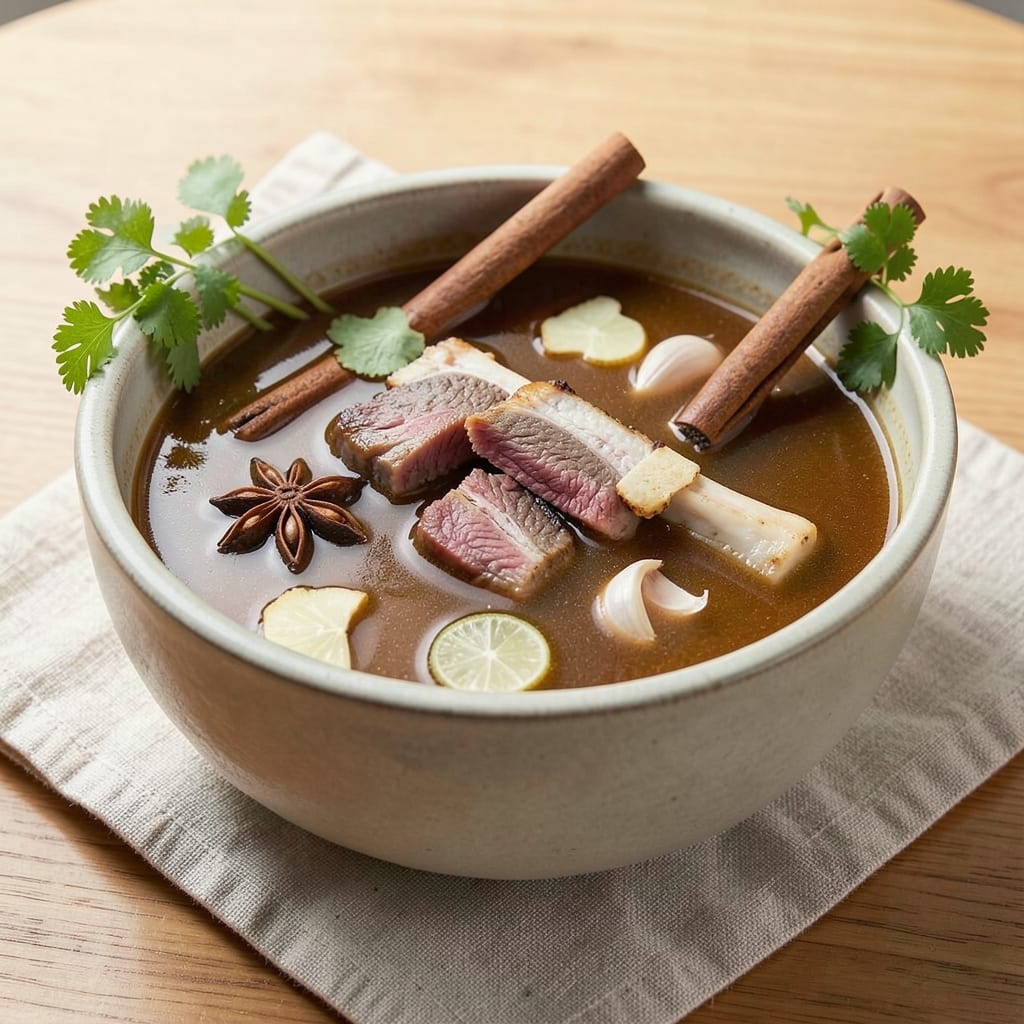 Asian Beef Bone Broth Recipe: Deep Umami Elixir from Slow-Simmered Bones
