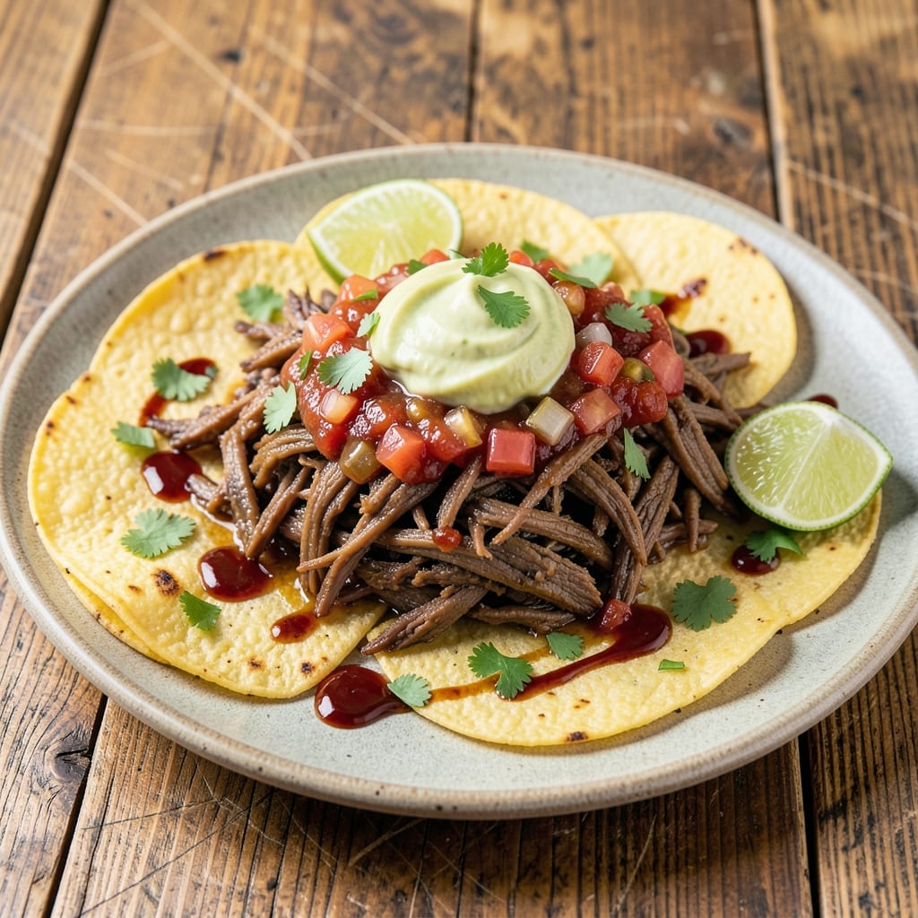 Authentic Shredded Beef Tacos Recipe: Smoky Cumin-Kissed Ribbons for Crisp Tortillas