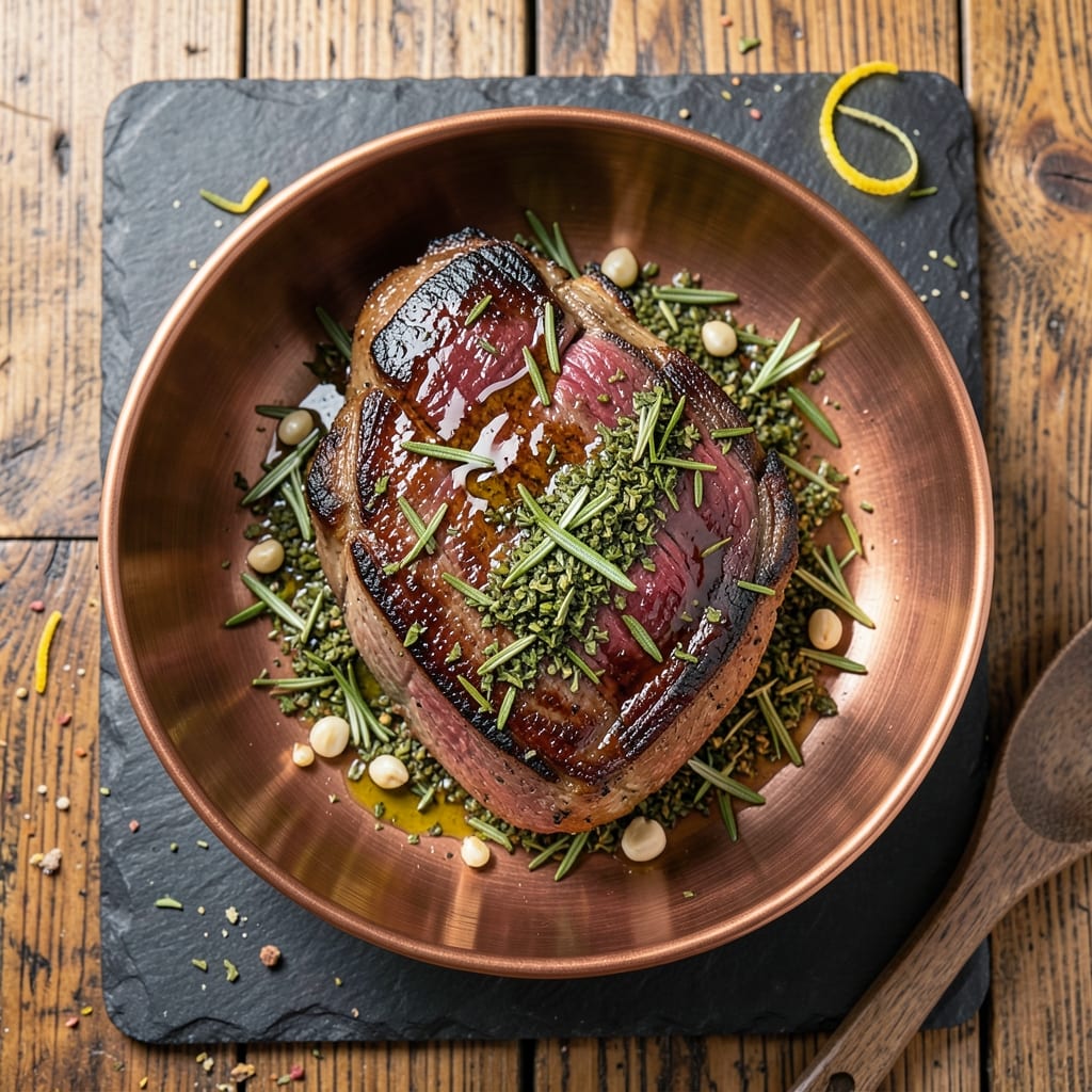 Aged Beef Recipe: Dry-Aged Marbling Magic with Herb-Crusted Crust