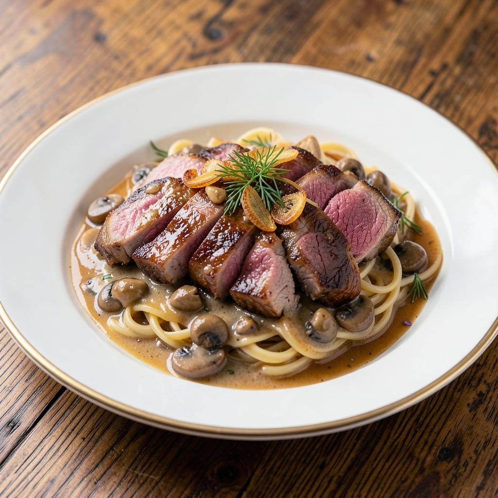 Balthazar Beef Stroganoff Recipe: Silky Sour Cream Sauce Over Tender Beef