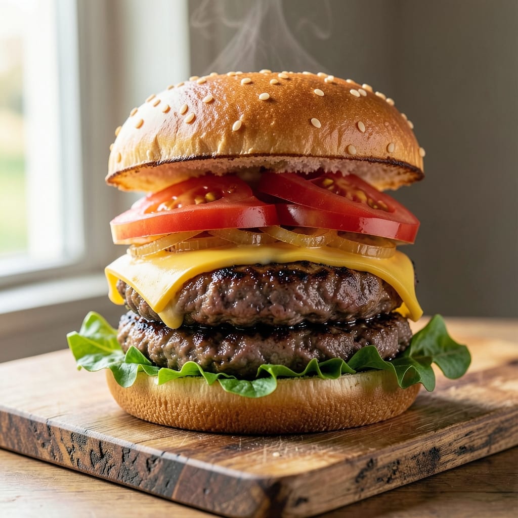 90/10 Ground Beef Burgers Recipe: Ultra-Juicy, Charred-Edge Mastery