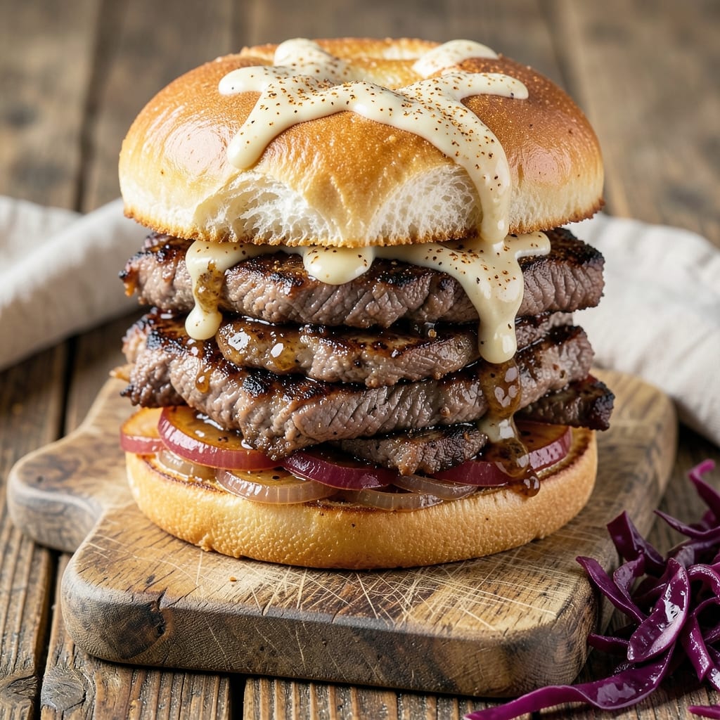 BBQ Roast Beef Sandwiches Recipe: Smoky Crust Meets Juicy, Caramelized Layers