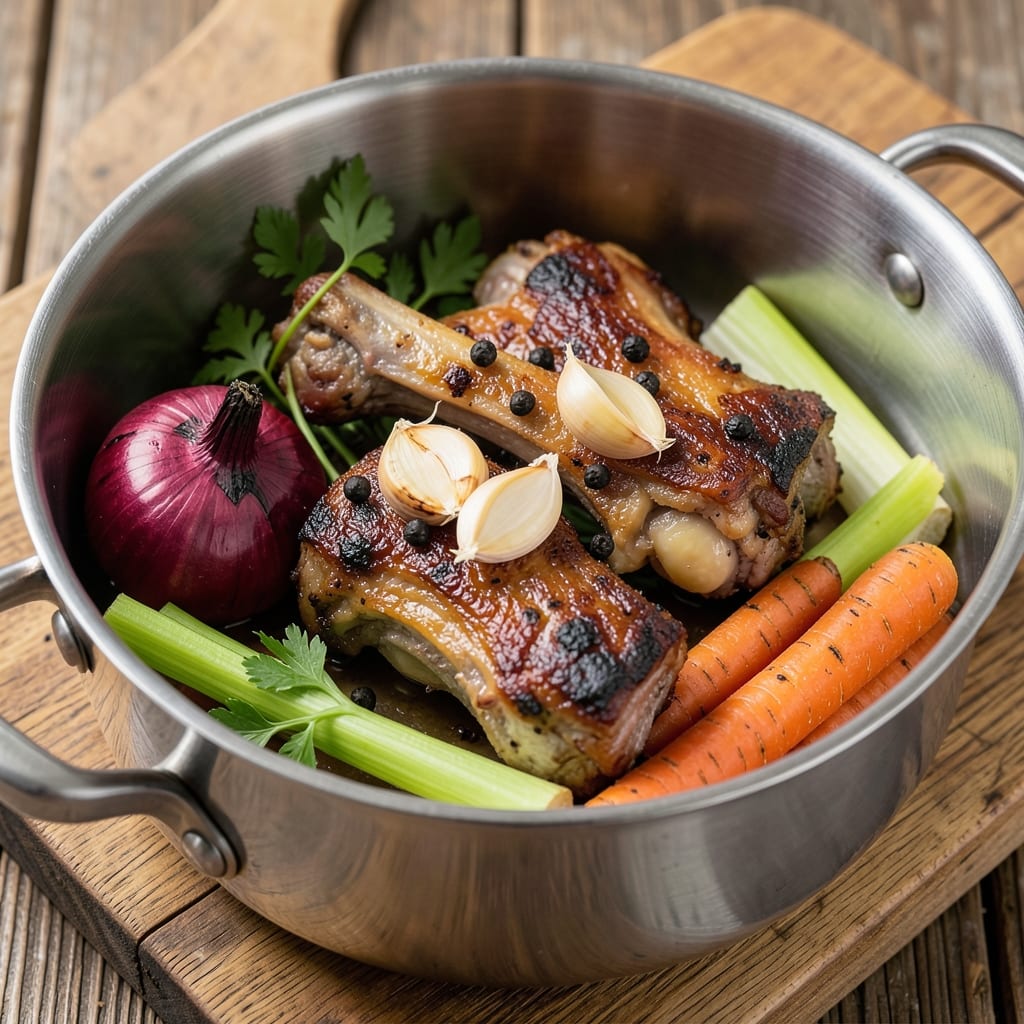Basic Beef Stock Recipe: Umami-Rich Foundation for Soups and Stews