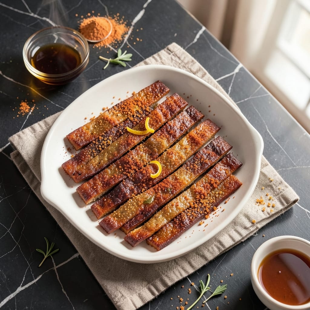 Air Fryer Ground Beef Jerky Recipe: Smoky-Spiced Chews in 15 Minutes
